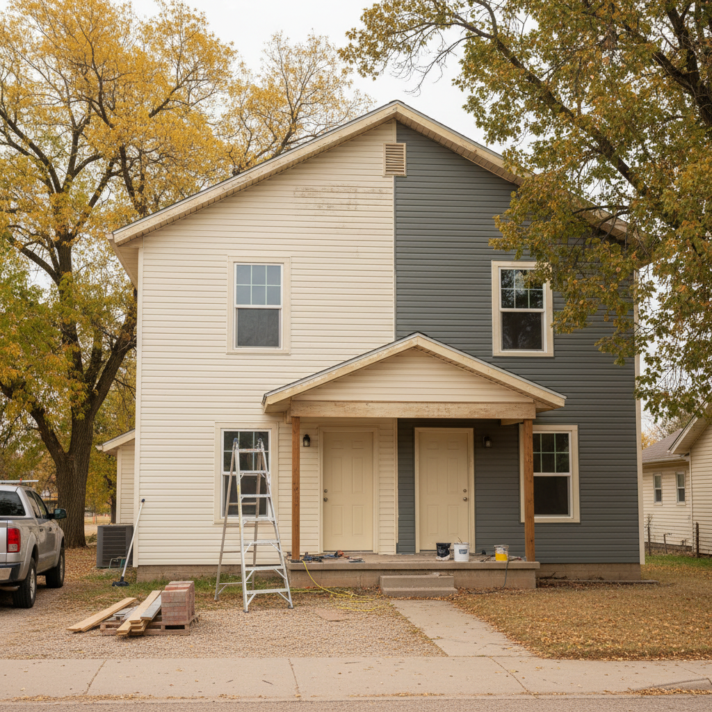 Modest multi-family home in Sioux Falls, South Dakota